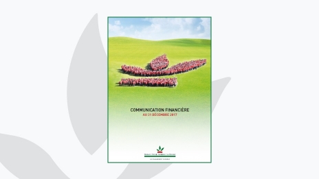 Communication financière au 31 décembre 2017 