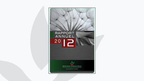 Rapport annuel 2012