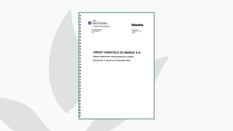 Rapport special CAC 31 déc 2018