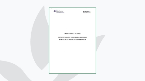 rapport spécial CAC 2016