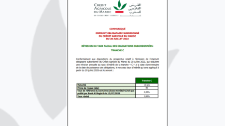 CP révision taux EOS 1200 MDH juillet 2022